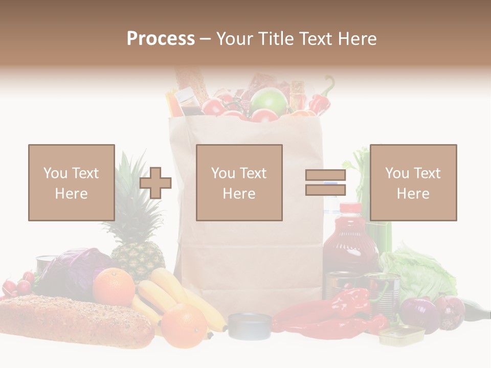 Tomato Purple Lettuce PowerPoint Template