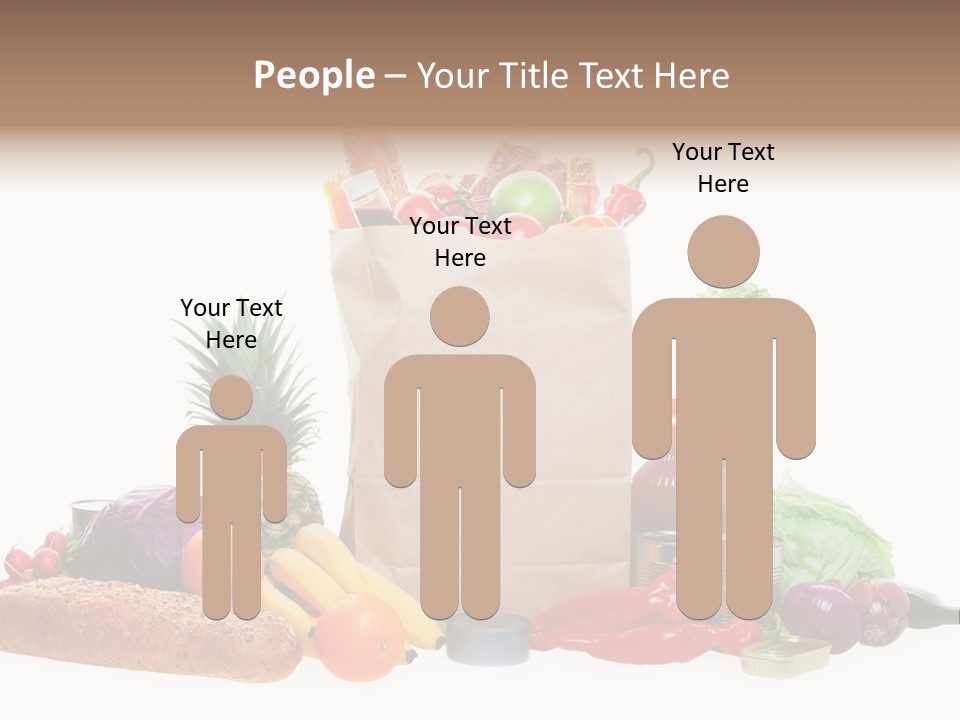 Tomato Purple Lettuce PowerPoint Template