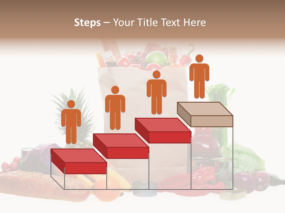 Tomato Purple Lettuce PowerPoint Template