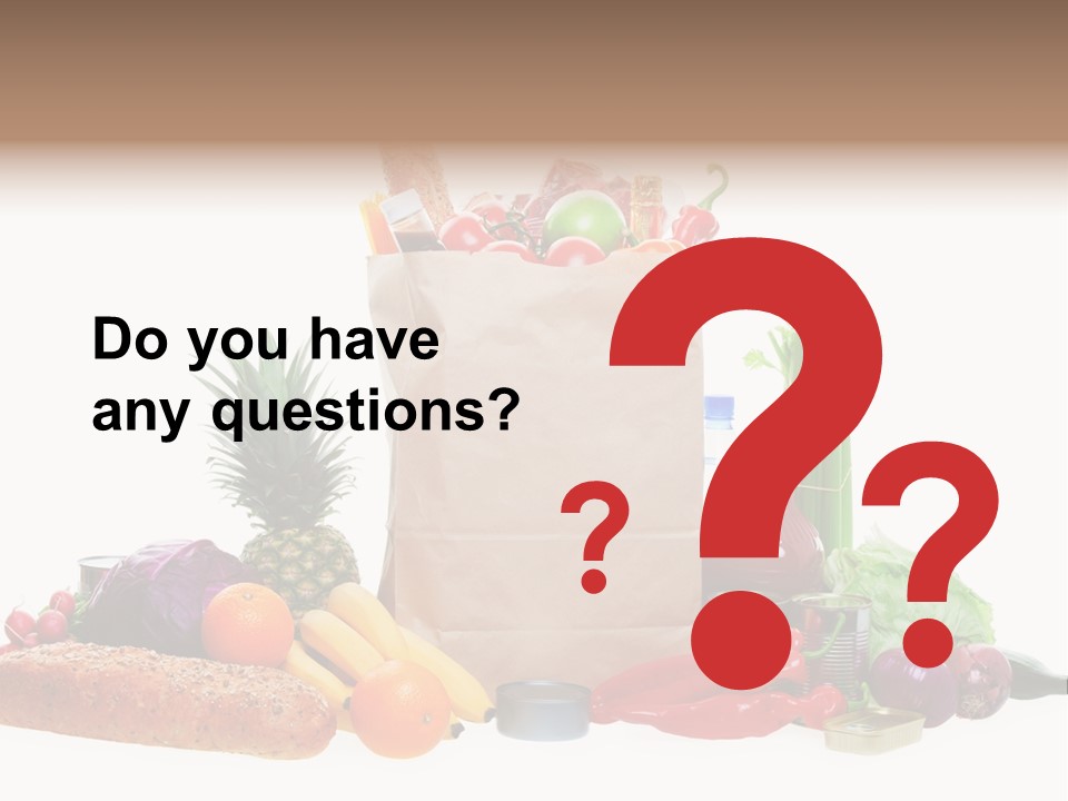 Tomato Purple Lettuce PowerPoint Template