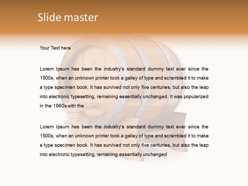 Path Winery Liquid PowerPoint Template