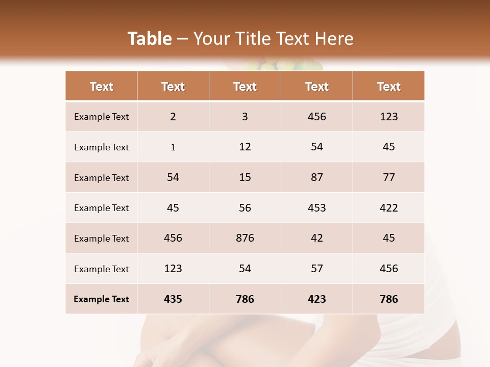 Apple Carpet Slim PowerPoint Template