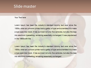 Beautiful Hand  PowerPoint Template