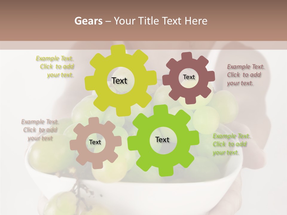 Beautiful Hand  PowerPoint Template
