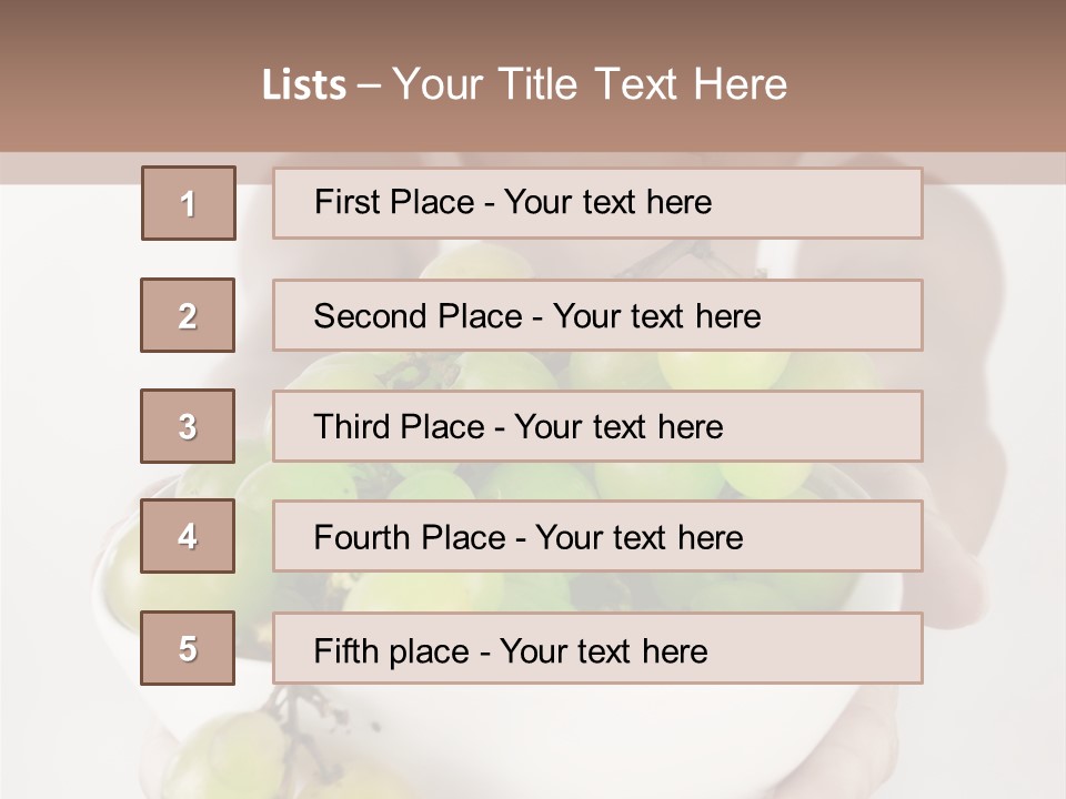 Beautiful Hand  PowerPoint Template
