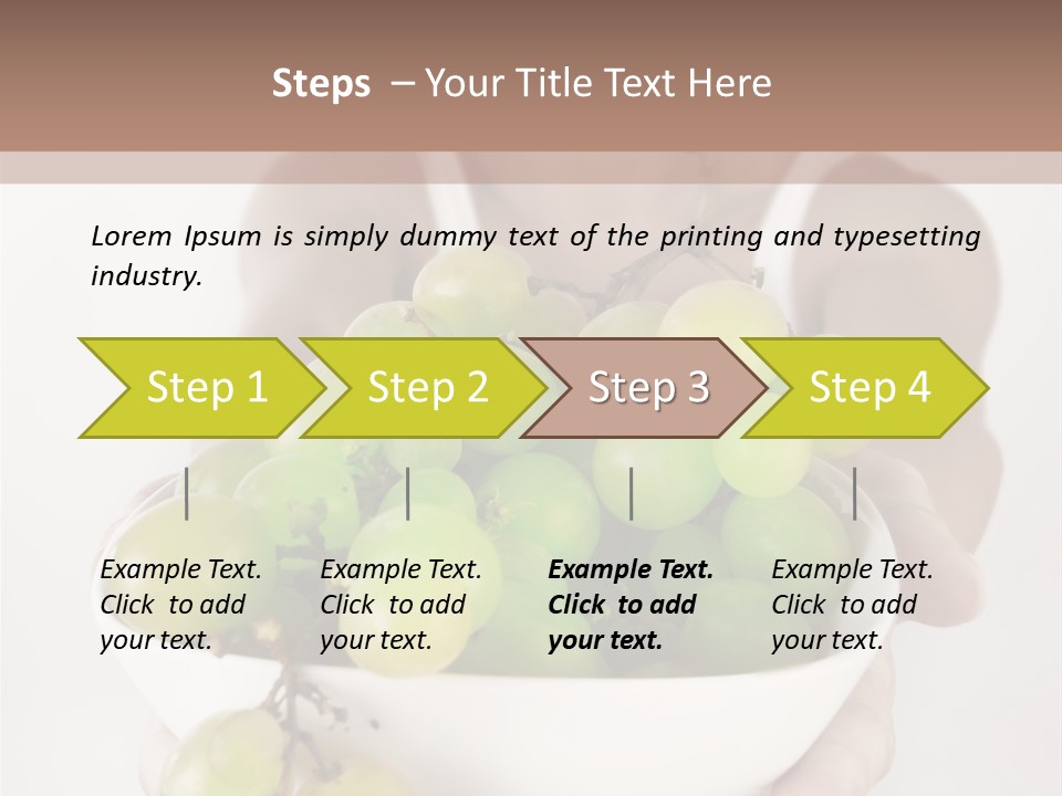 Beautiful Hand  PowerPoint Template