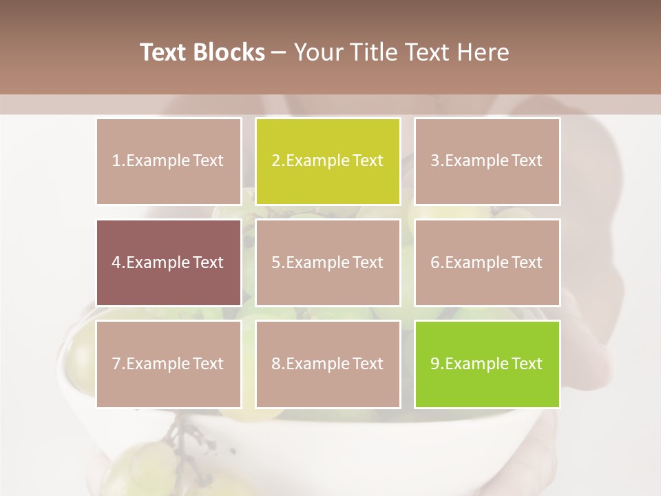 Beautiful Hand  PowerPoint Template