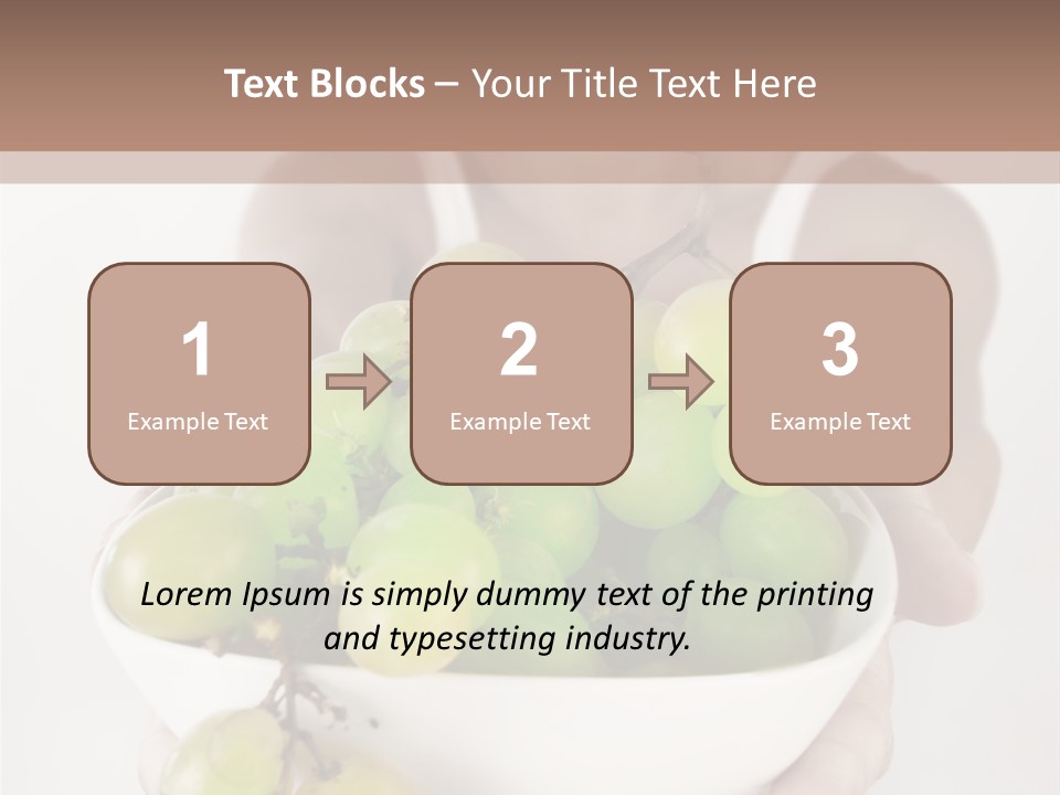 Beautiful Hand  PowerPoint Template