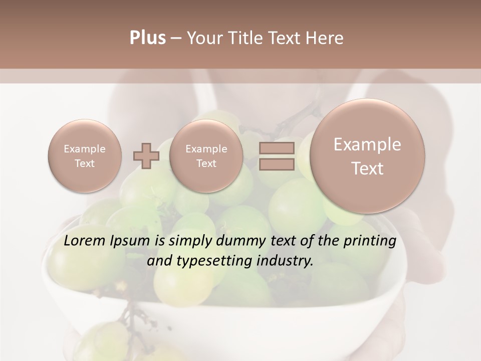Beautiful Hand  PowerPoint Template