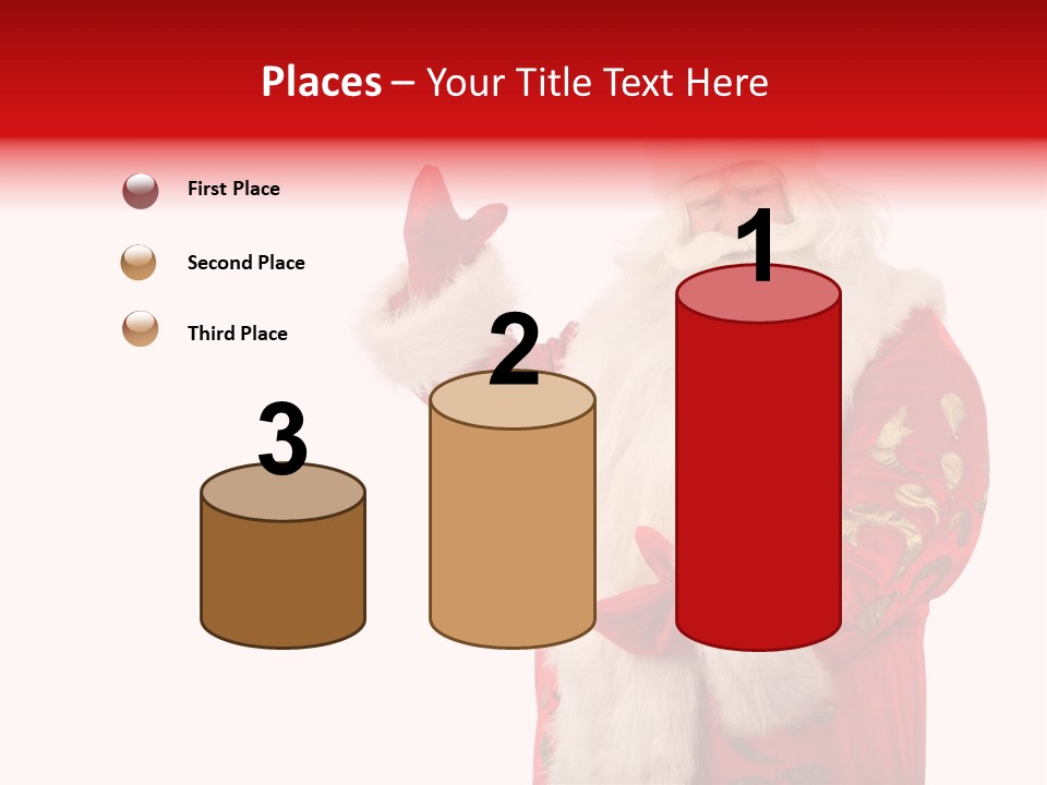 Face Noel Costume PowerPoint Template