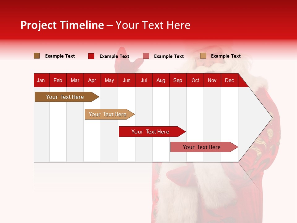 Face Noel Costume PowerPoint Template