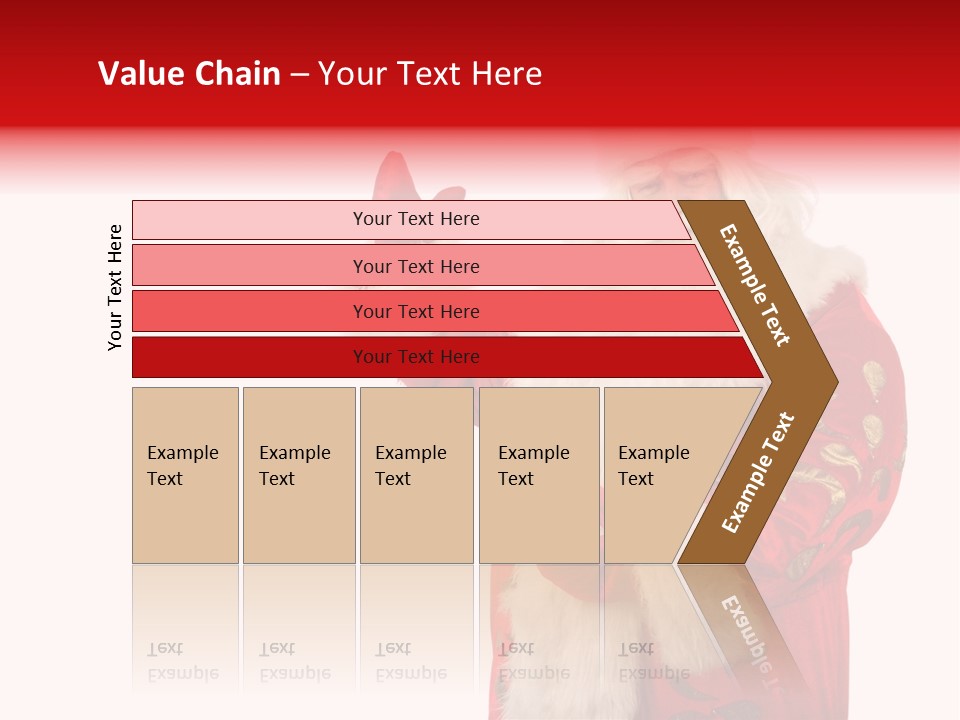 Face Noel Costume PowerPoint Template