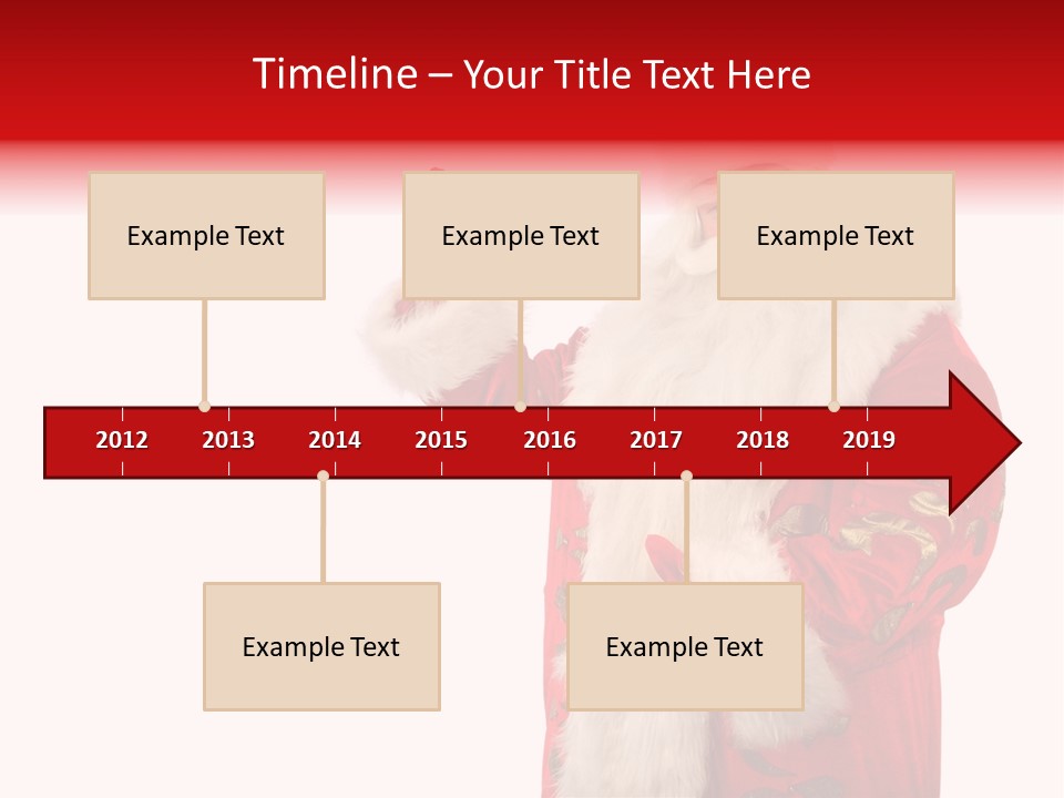 Face Noel Costume PowerPoint Template