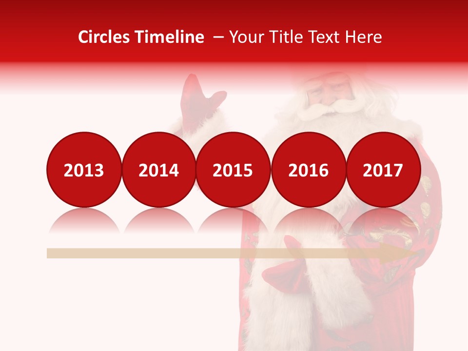 Face Noel Costume PowerPoint Template