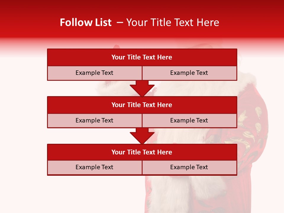 Face Noel Costume PowerPoint Template