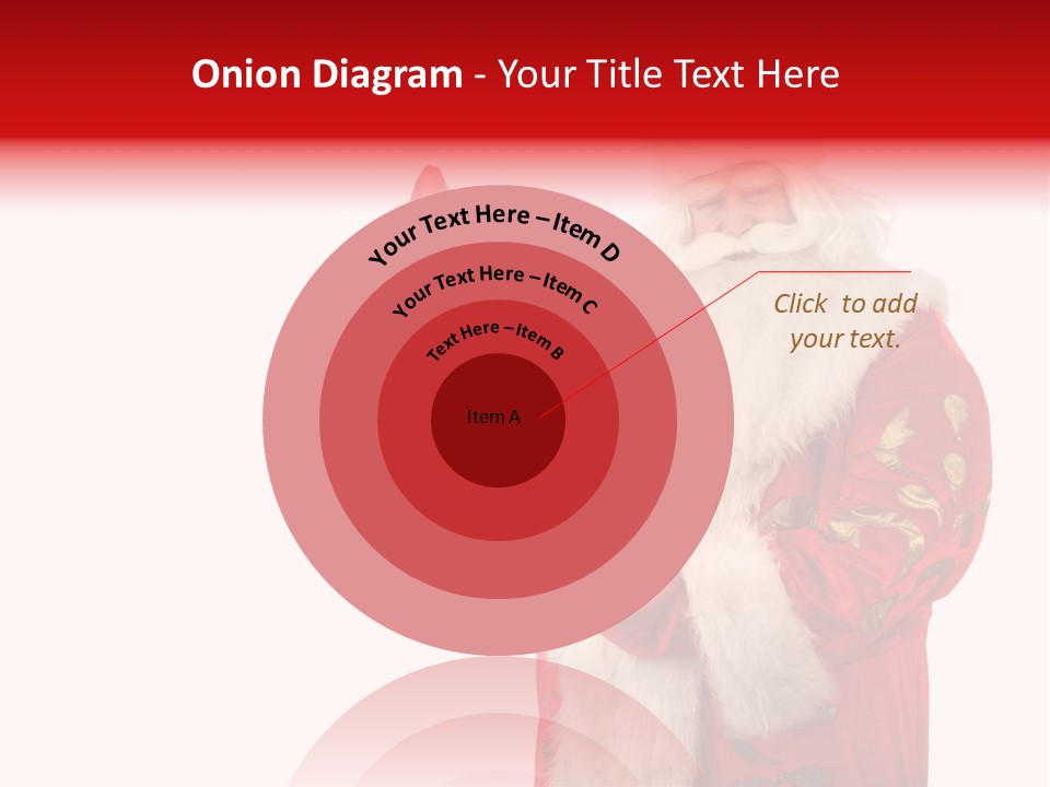 Face Noel Costume PowerPoint Template