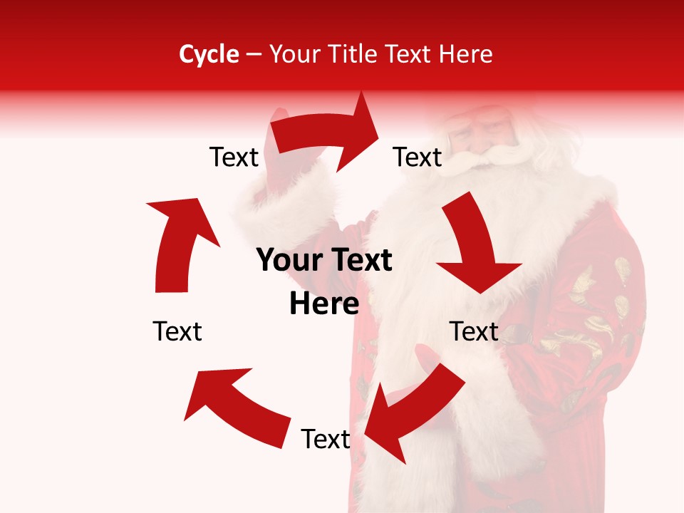 Face Noel Costume PowerPoint Template