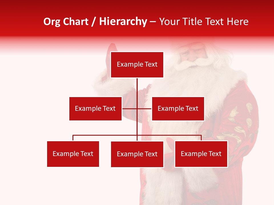 Face Noel Costume PowerPoint Template