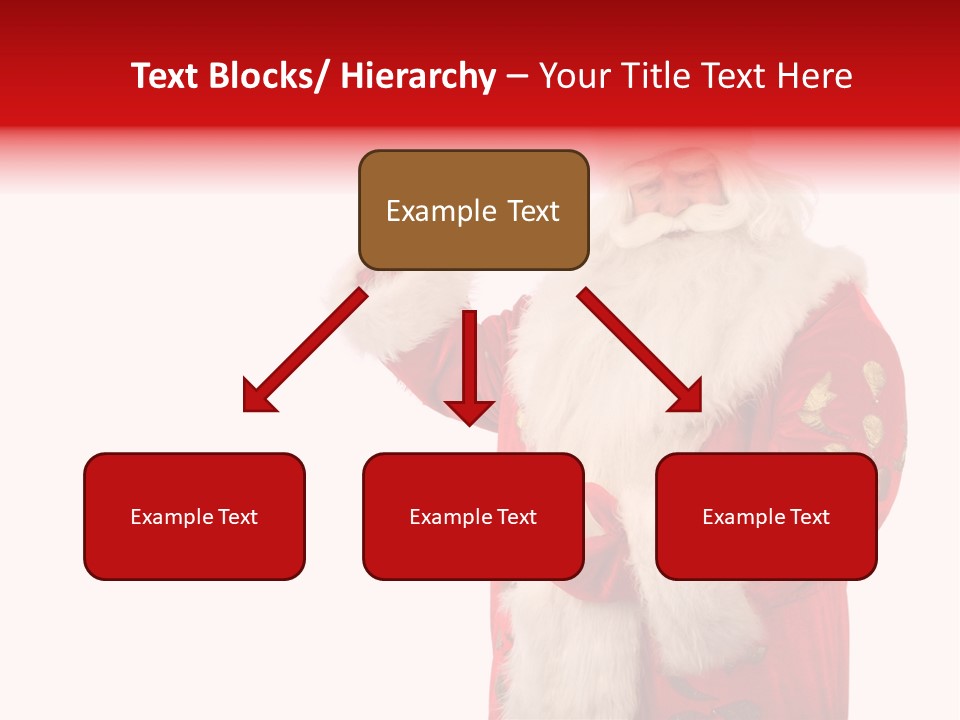 Face Noel Costume PowerPoint Template