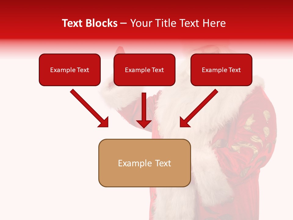 Face Noel Costume PowerPoint Template