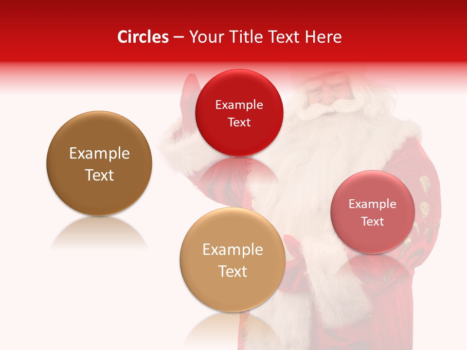 Face Noel Costume PowerPoint Template