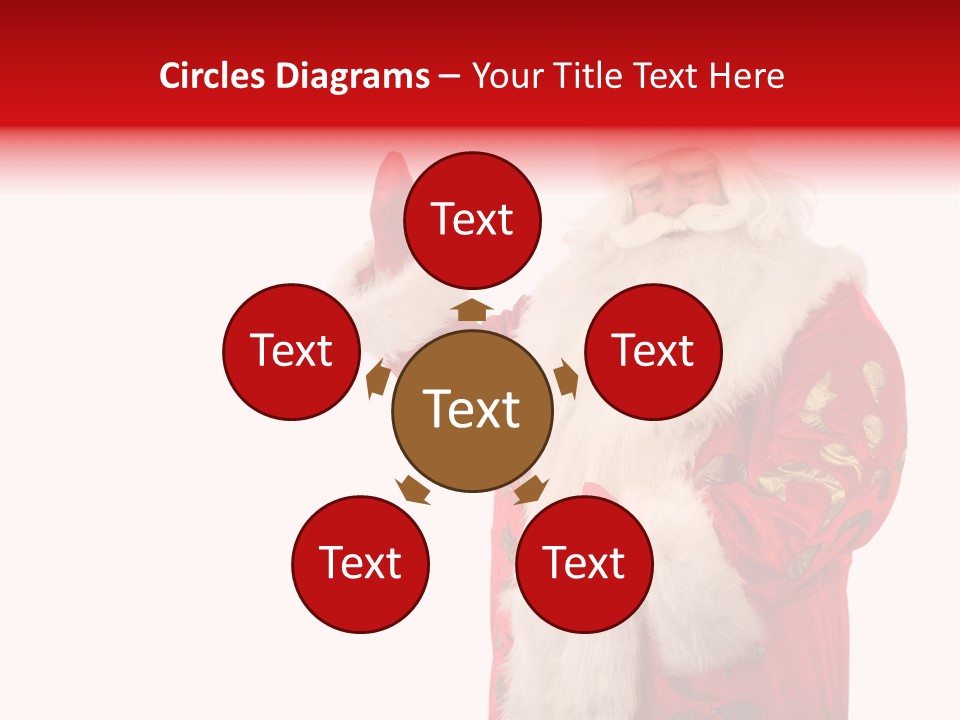 Face Noel Costume PowerPoint Template