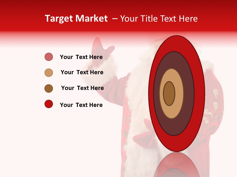 Face Noel Costume PowerPoint Template