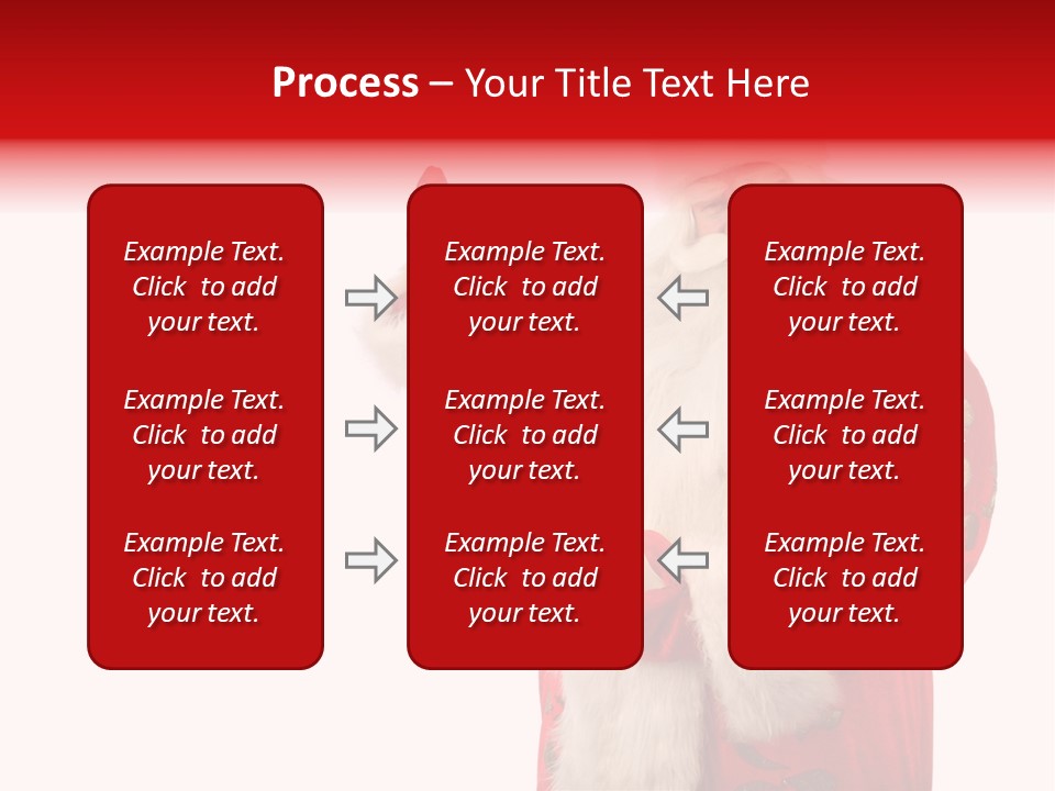 Face Noel Costume PowerPoint Template