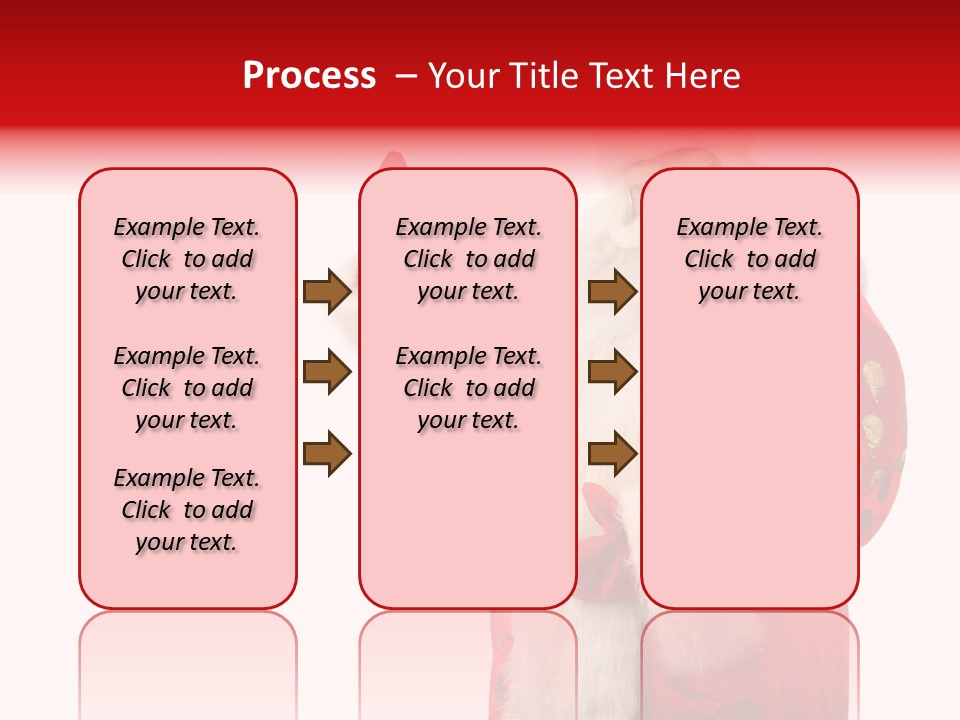 Face Noel Costume PowerPoint Template