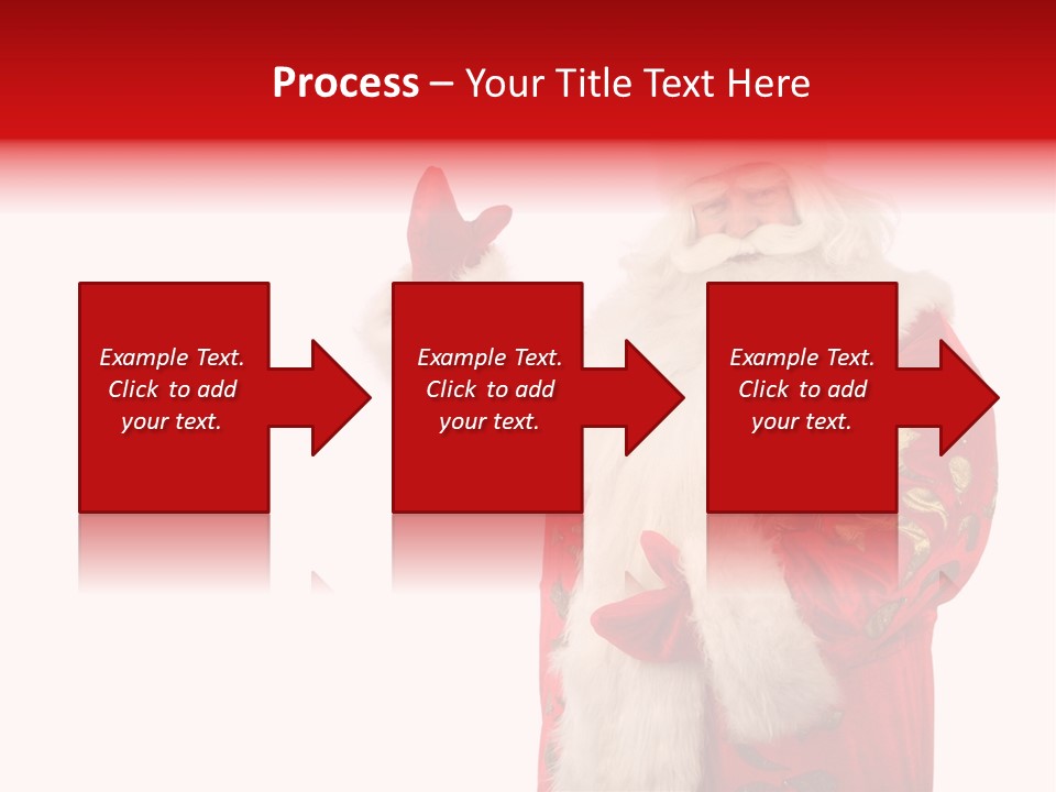 Face Noel Costume PowerPoint Template