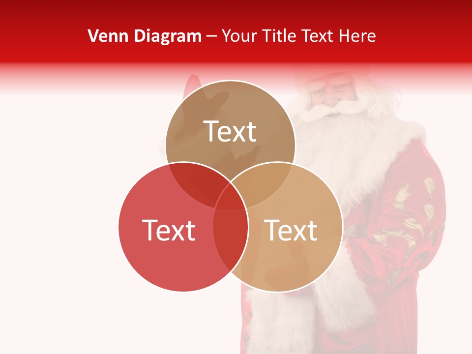 Face Noel Costume PowerPoint Template