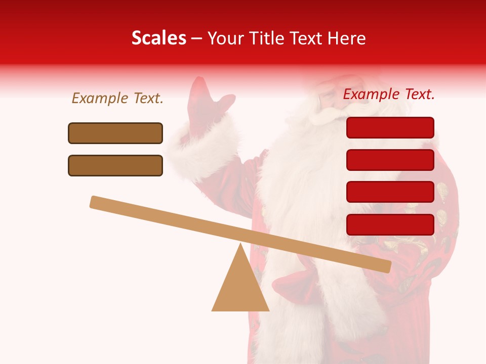 Face Noel Costume PowerPoint Template