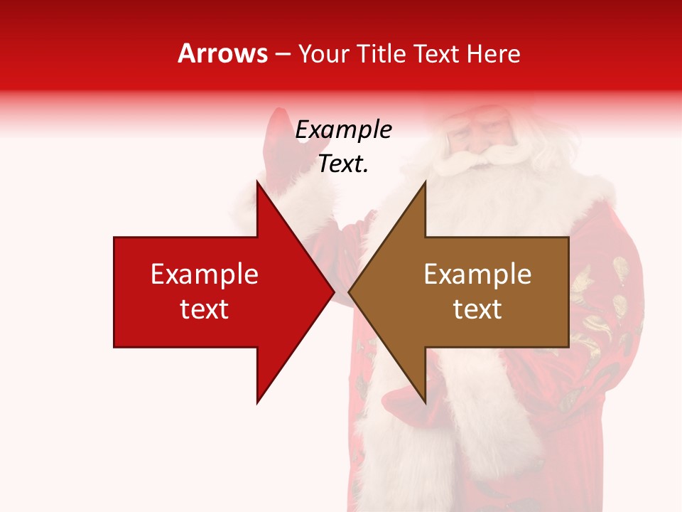 Face Noel Costume PowerPoint Template