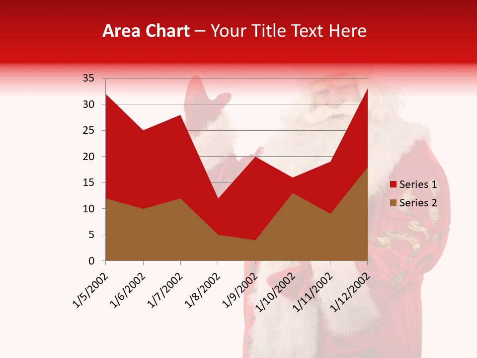 Face Noel Costume PowerPoint Template