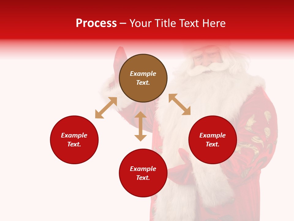 Face Noel Costume PowerPoint Template