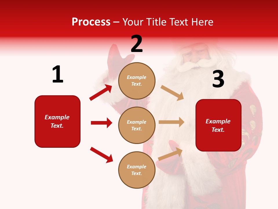 Face Noel Costume PowerPoint Template