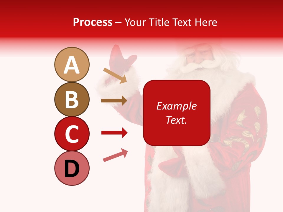 Face Noel Costume PowerPoint Template