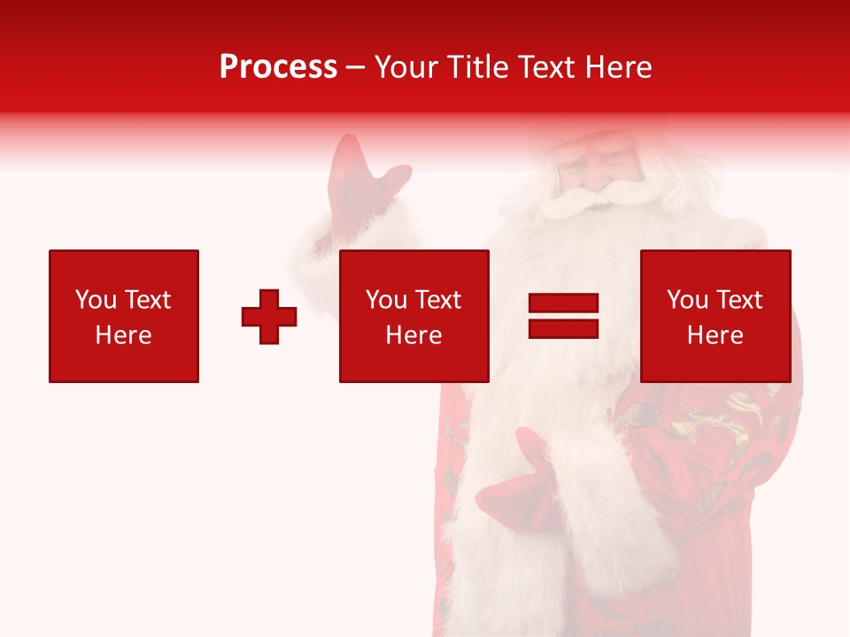 Face Noel Costume PowerPoint Template