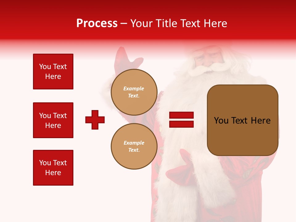 Face Noel Costume PowerPoint Template