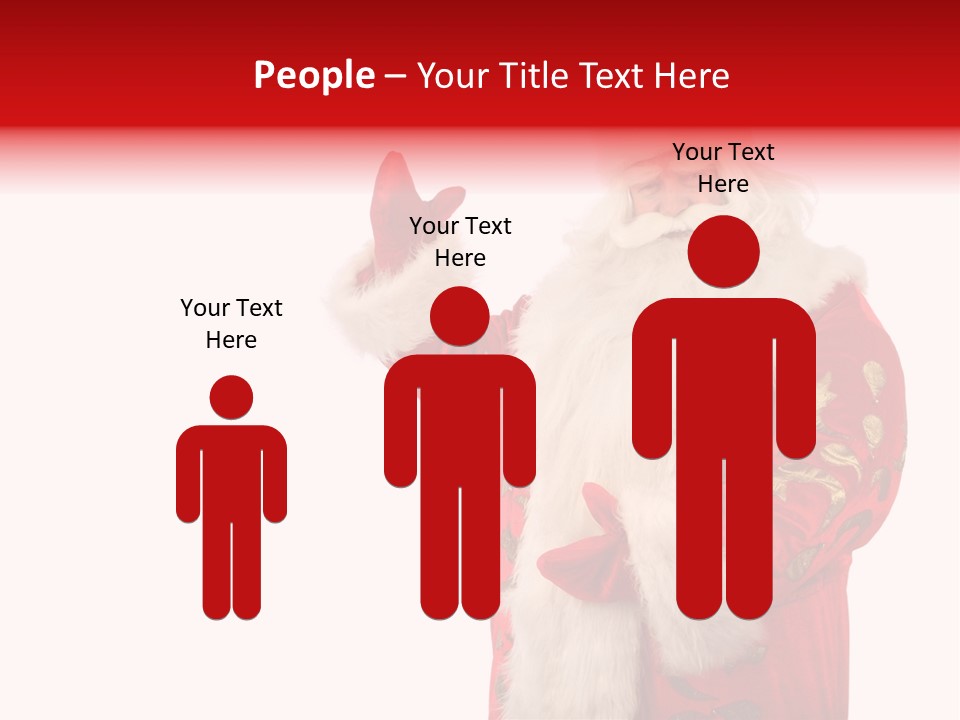 Face Noel Costume PowerPoint Template