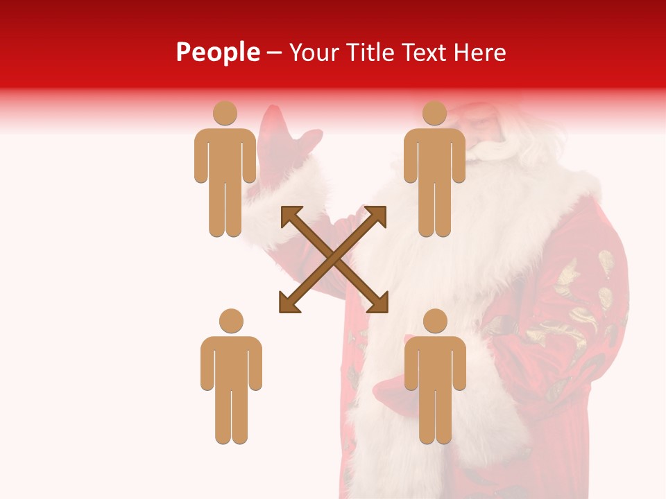 Face Noel Costume PowerPoint Template