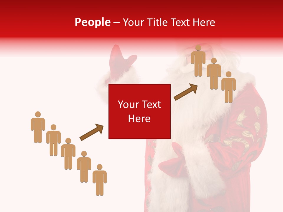 Face Noel Costume PowerPoint Template