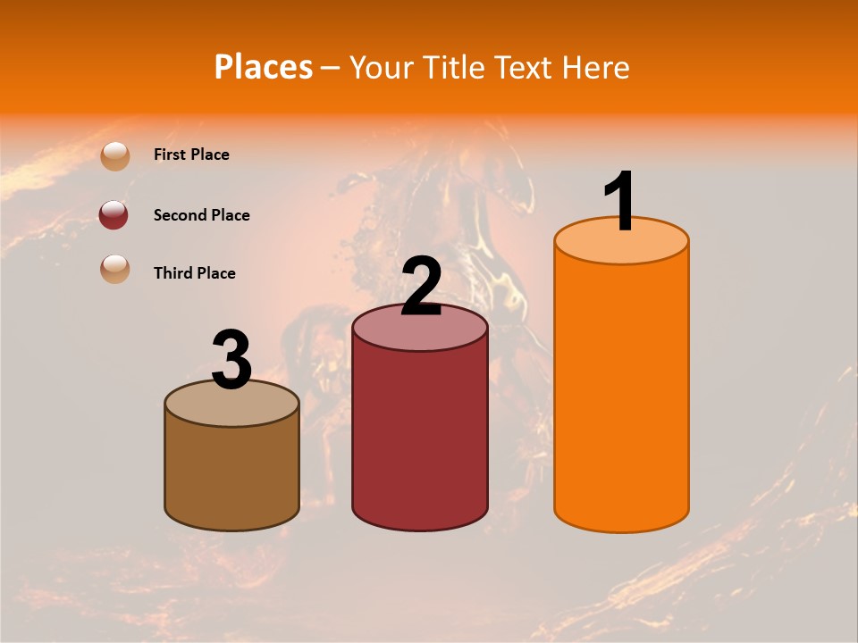 Pursuit Concepts Horse PowerPoint Template