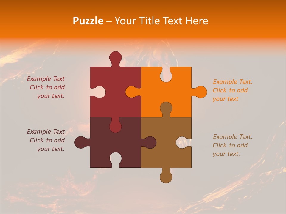 Pursuit Concepts Horse PowerPoint Template