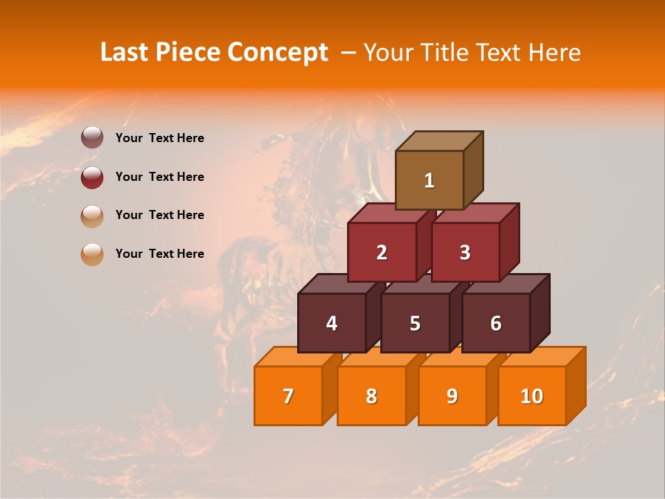 Pursuit Concepts Horse PowerPoint Template