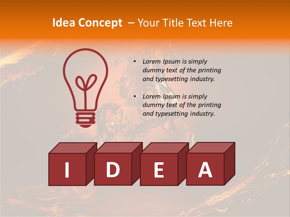 Pursuit Concepts Horse PowerPoint Template