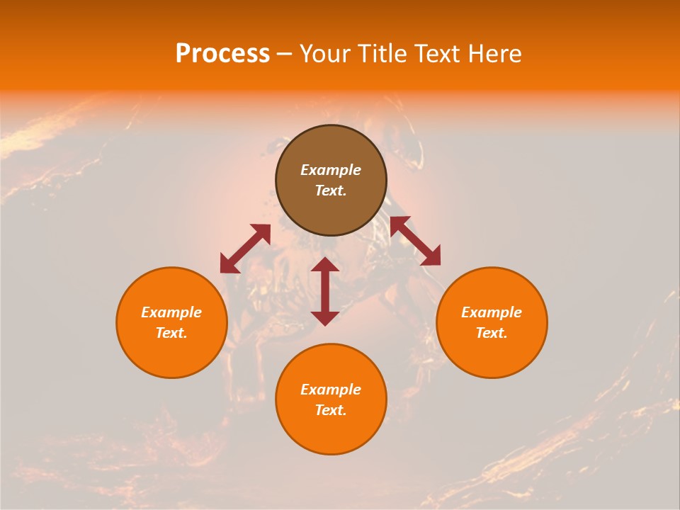 Pursuit Concepts Horse PowerPoint Template