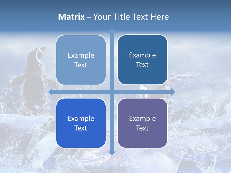 Nature Arctic Water PowerPoint Template