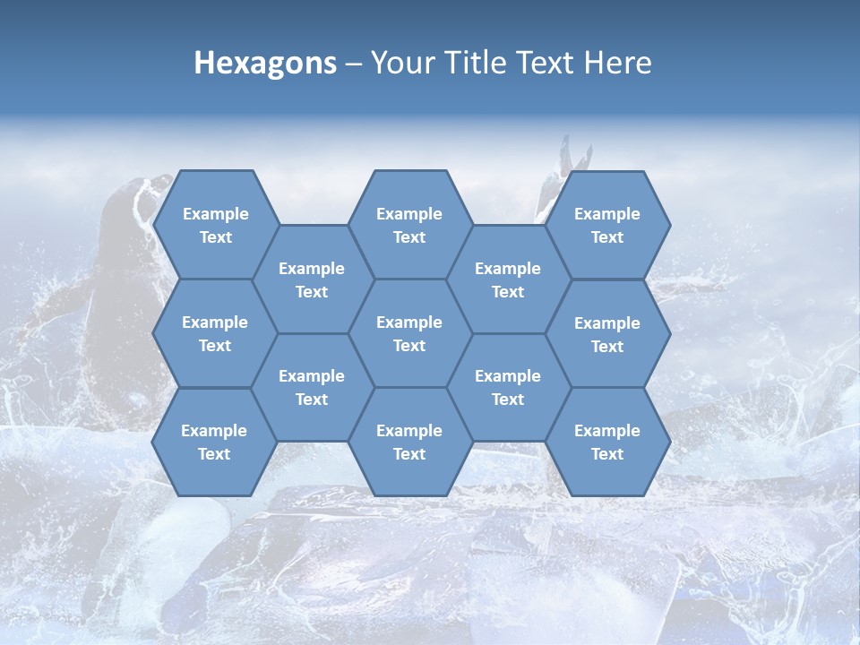 Nature Arctic Water PowerPoint Template