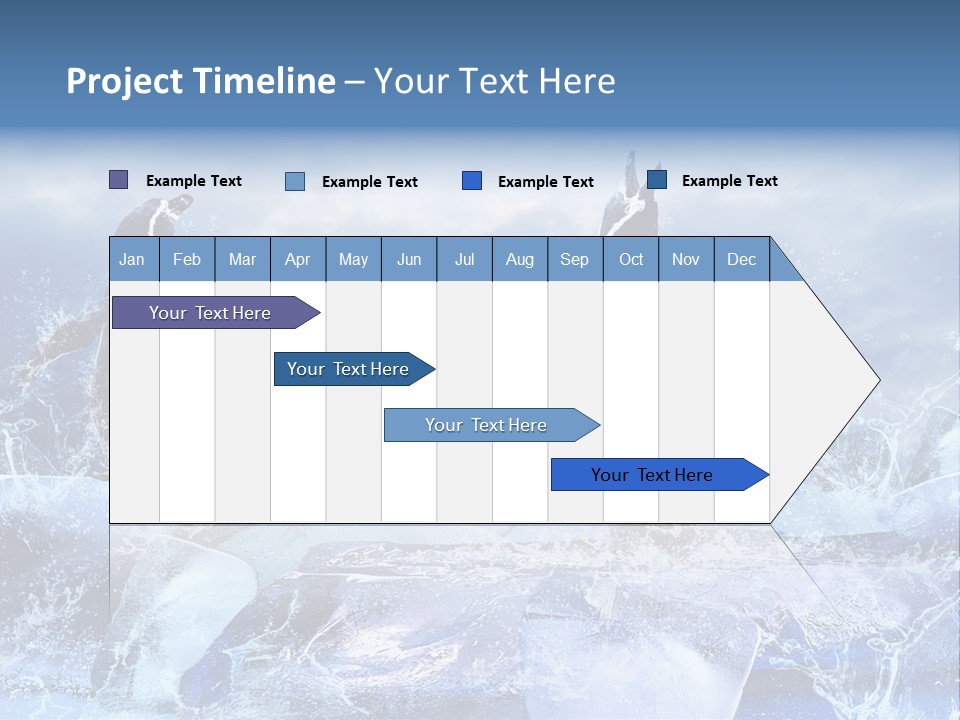 Nature Arctic Water PowerPoint Template